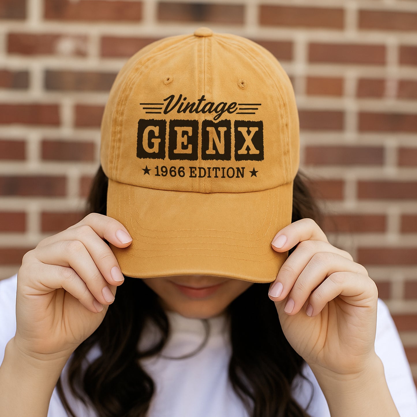 Vintage GenX [Custom Year] Edition Baseball Cap - Generation X Pride