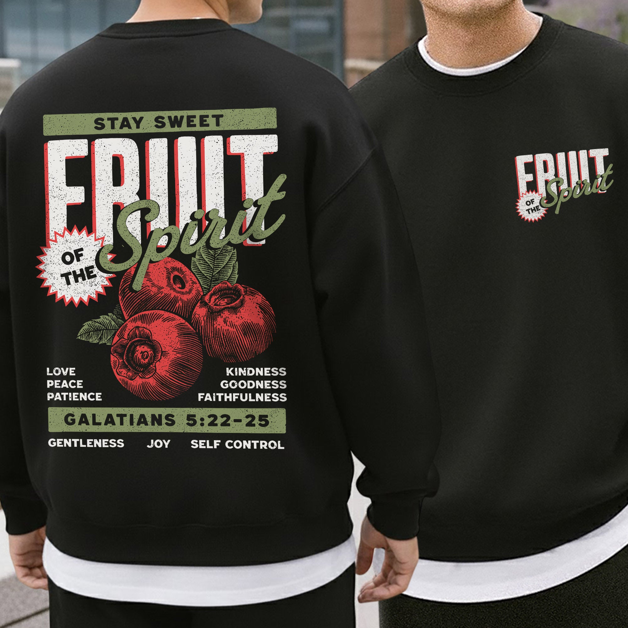 Fruit of the Spirit Christian – Two Sides – Unisex Tshirt /Hoodie/Sweatshirt