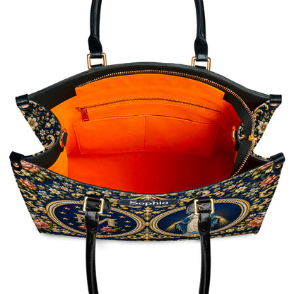 Personalized Virgin Mary Catholic Handbag – Twill Faux Leather & PU Leather