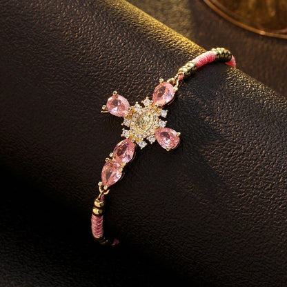 Faith Flex Cross Bracelet