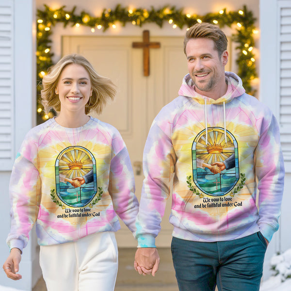 Christian Faith Tie-Dye Pullover CH023-7