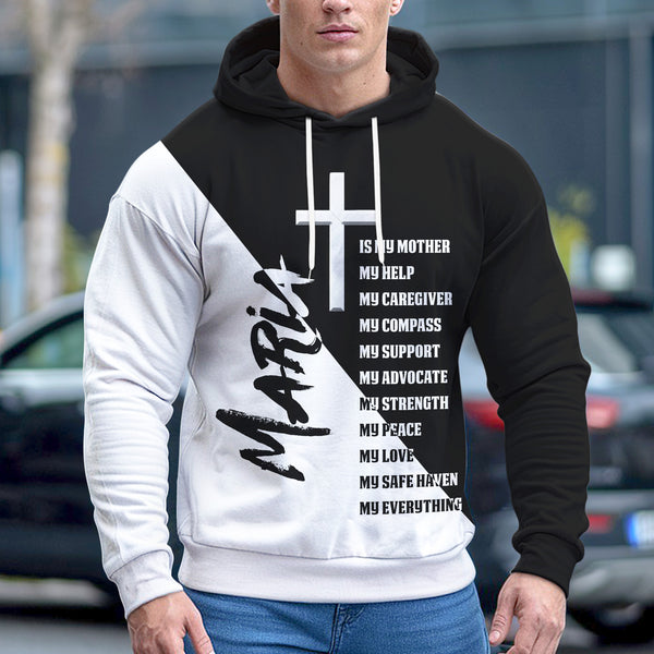 Maria is My Everything - Inspirational Christian - CHRISTIAN-027-HOODIE