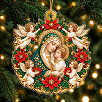 Cherub Mary Wreath