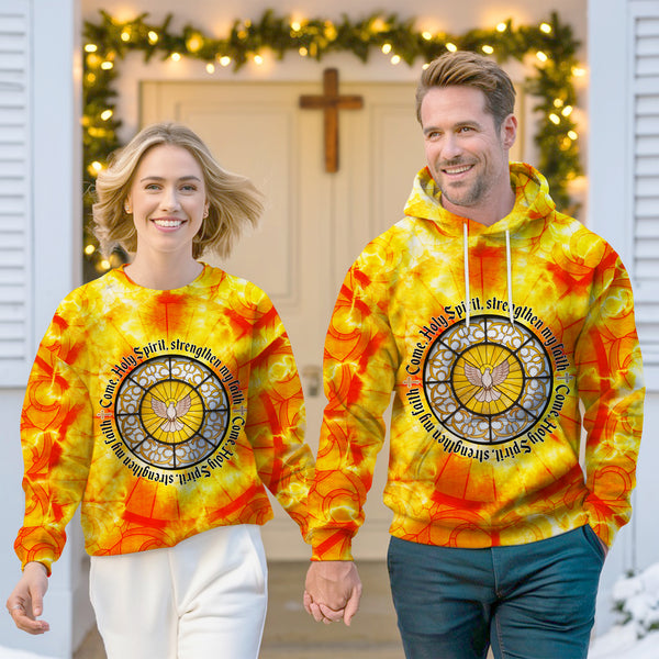 Christian Faith Tie-Dye Pullover CH023-2