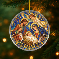 Stained Holy Family