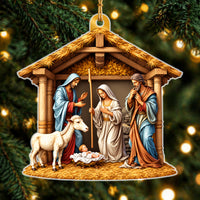 Rustic Nativity