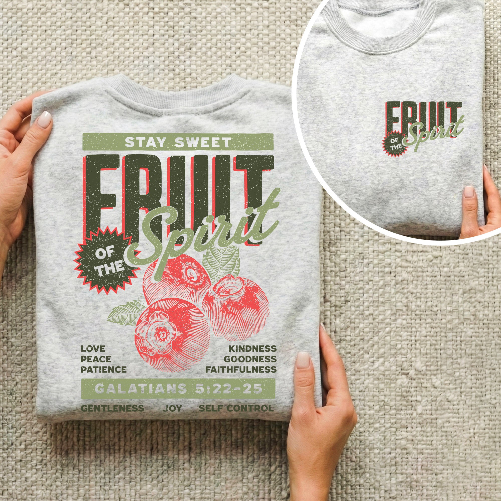 Fruit of the Spirit Christian – Two Sides – Unisex Tshirt /Hoodie/Sweatshirt