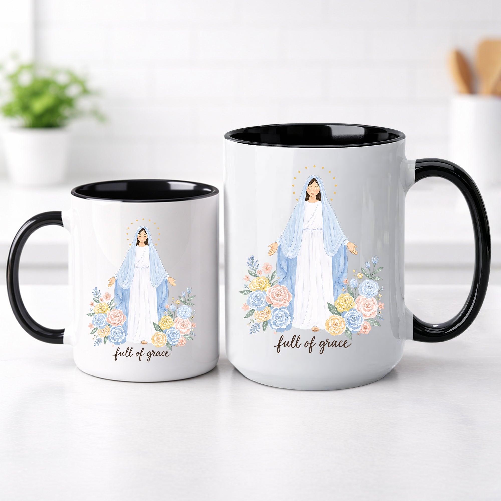 Full of Grace Mug - Perfect Christian Gift, Prayer Mug, or Daily Inspiration