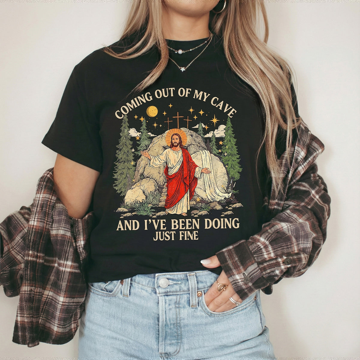 Christian Faith Jesus Resurrection – He is Risen – Unisex Tshirt / Hoodie / Sweatshirt