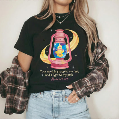 Your Word Is A Lamp - Unisex Tshirt / Hoodie / Sweatshirt - Faith Guided Life