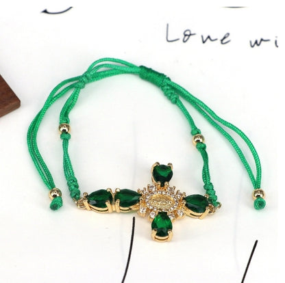 Faith Flex Cross Bracelet
