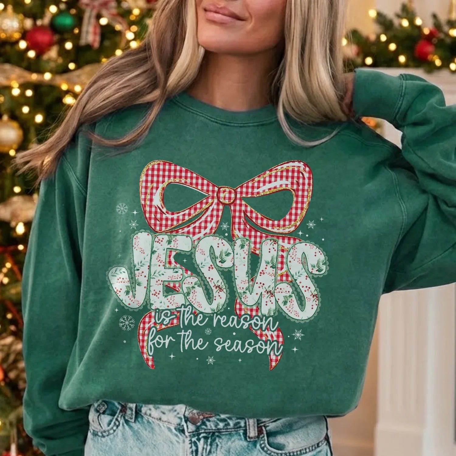 Jesus Is The Reason For A Season - Merry Christmas - Unisex Tshirt / Hoodie / Sweatshirt - Faith Guided Life