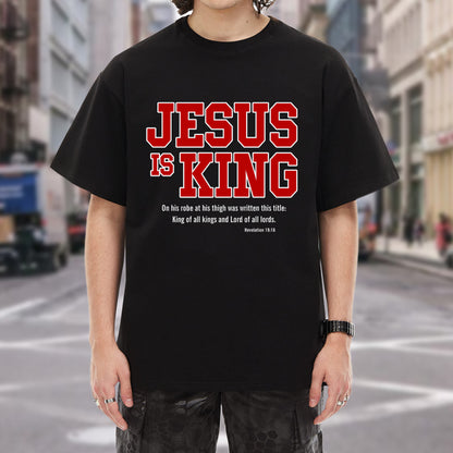 Jesus Is King - King of Kings Revelation 19:16 Christian Declaration