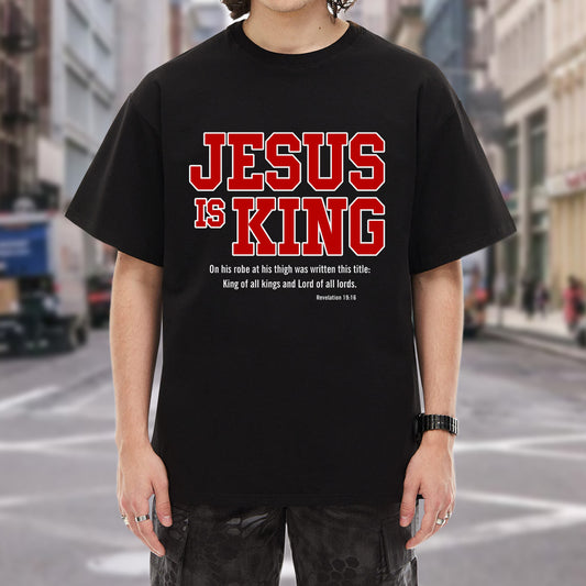 Jesus Is King - King of Kings Revelation 19:16 Christian Declaration