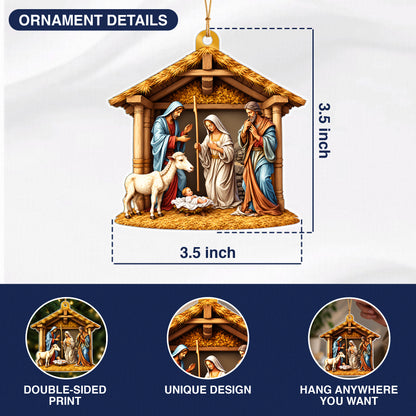 Rustic Nativity
