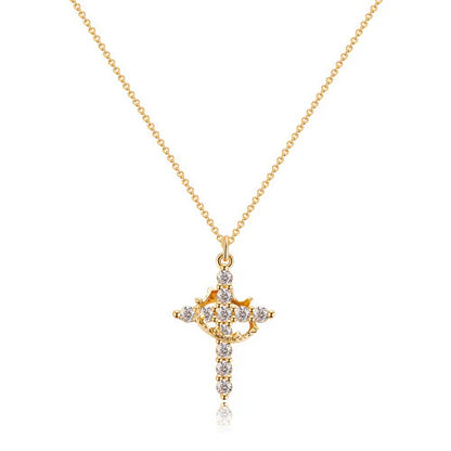 Royal Faith Cross Necklace