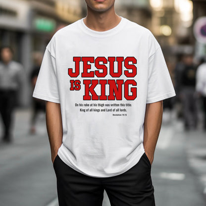 Jesus Is King - King of Kings Revelation 19:16 Christian Declaration