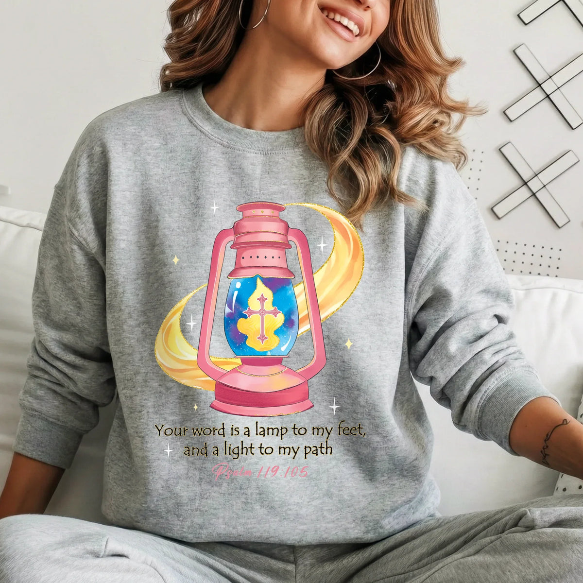 Your Word Is A Lamp - Unisex Tshirt / Hoodie / Sweatshirt - Faith Guided Life