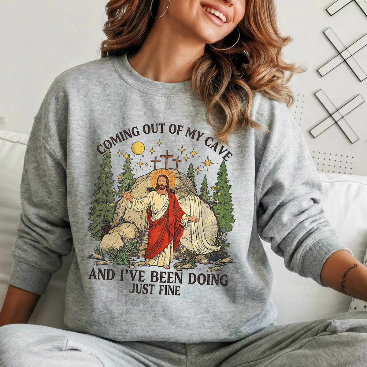 Christian Faith Jesus Resurrection – He is Risen – Unisex Tshirt / Hoodie / Sweatshirt