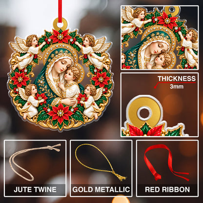Cherub Mary Wreath