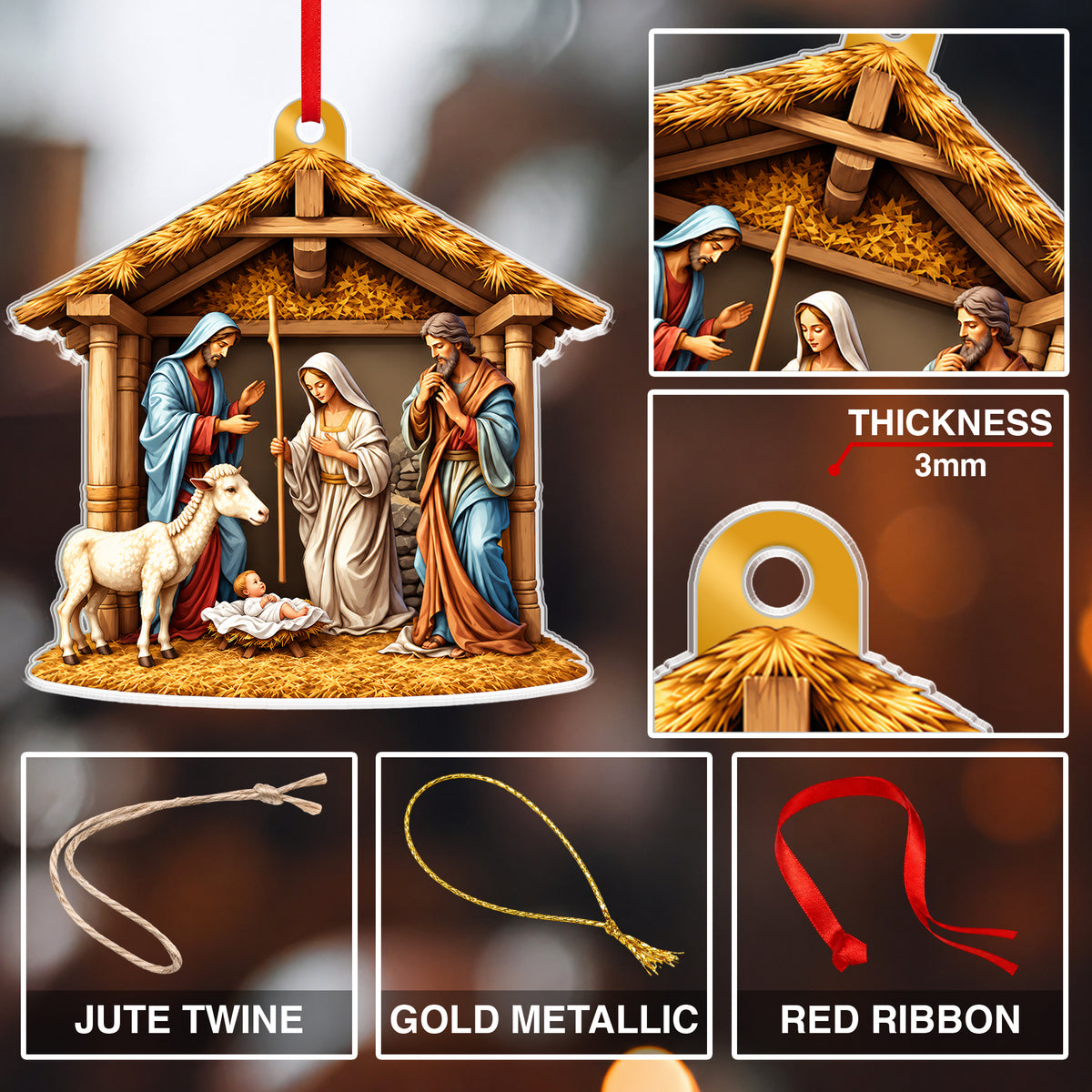 Rustic Nativity