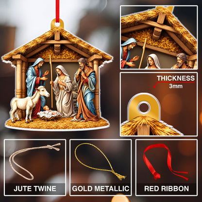 Rustic Nativity