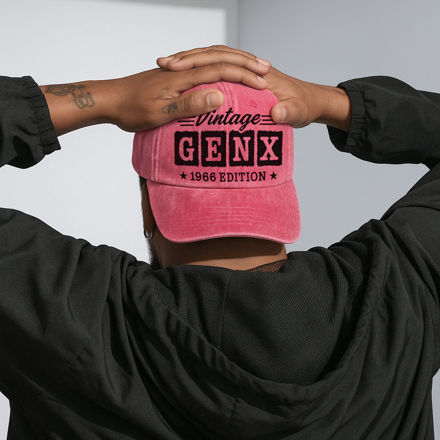 Vintage GenX [Custom Year] Edition Baseball Cap - Generation X Pride