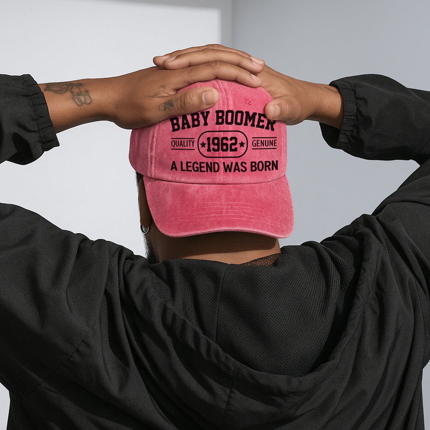 Baby Boomer Quality [Custom Year] Genuine A Legend Was Born Baseball Cap - Legendary Generation