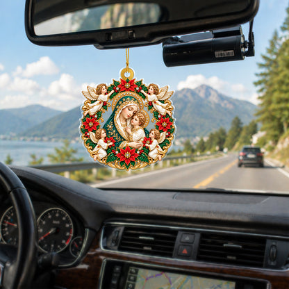 Cherub Mary Wreath