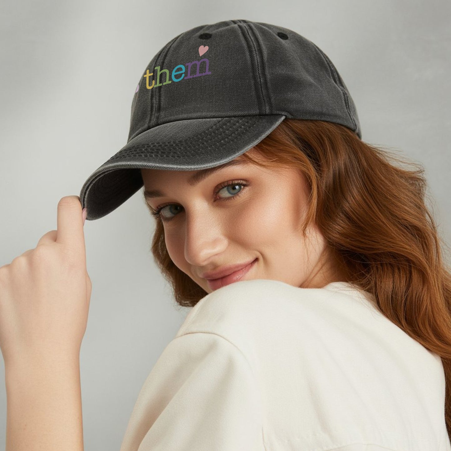 Let Them Baseball Cap - Rainbow Love & Acceptance Hat