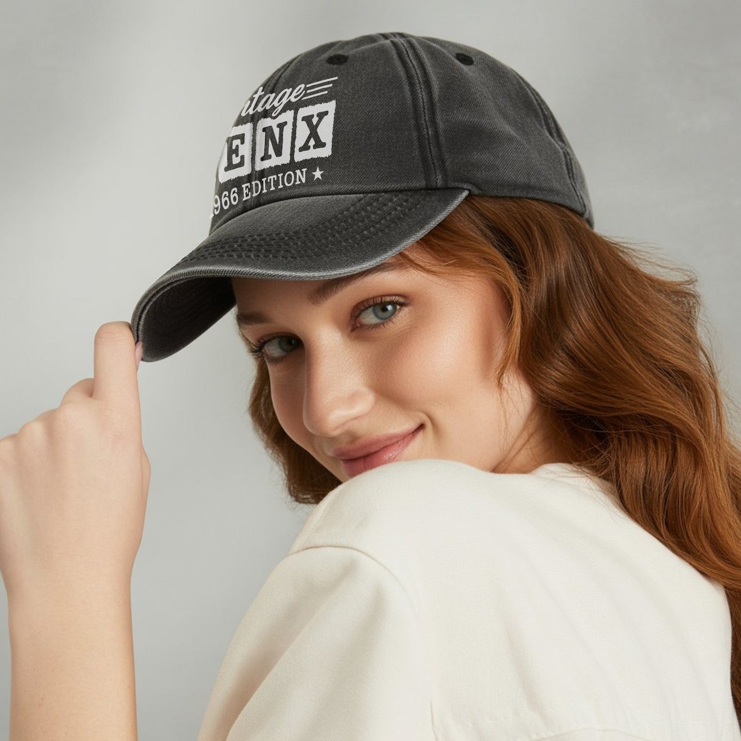 Vintage GenX [Custom Year] Edition Baseball Cap - Generation X Pride