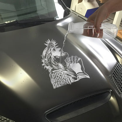 Dios Por Delante Decal Large Graphic for Trucks, Cars, Walls