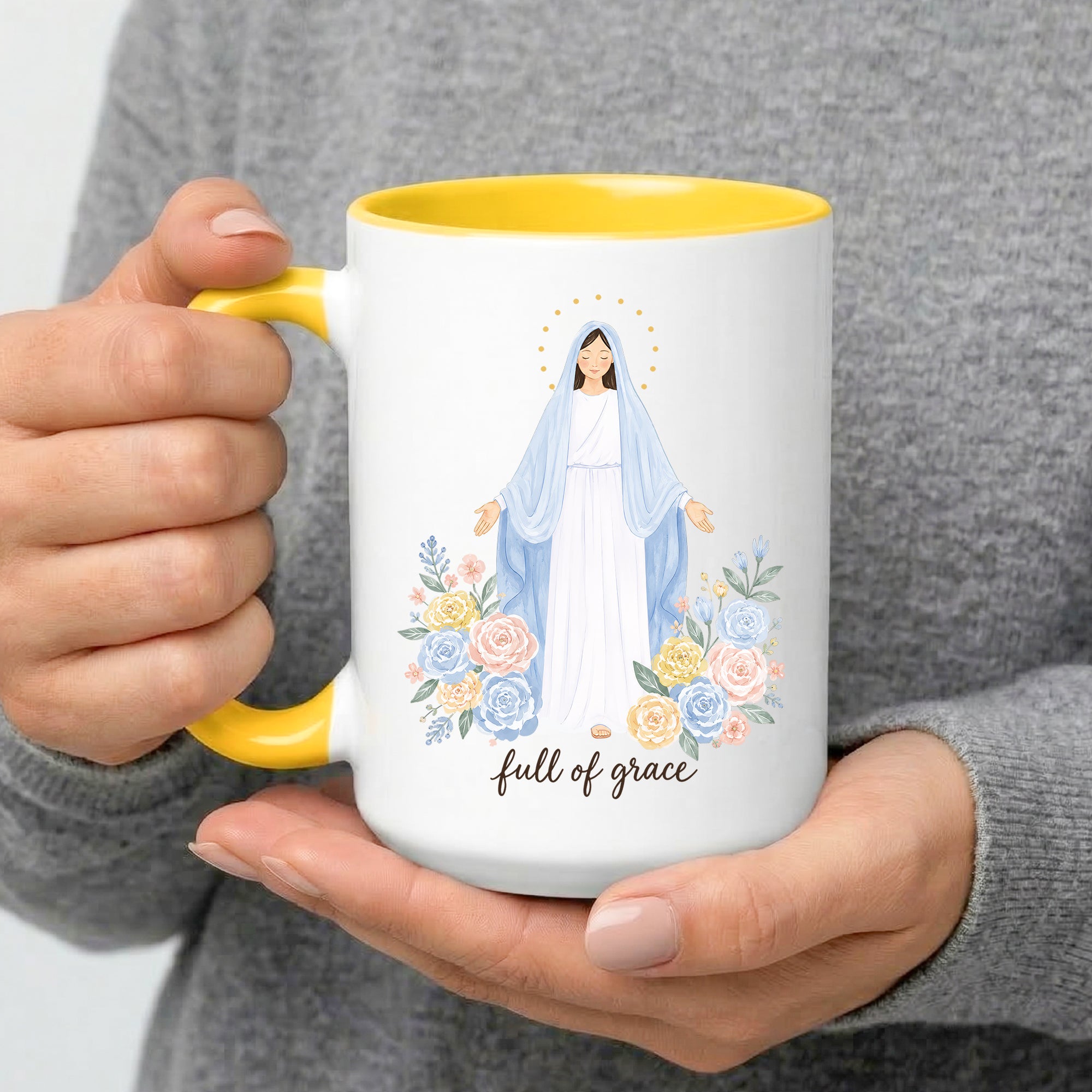 Full of Grace Mug - Perfect Christian Gift, Prayer Mug, or Daily Inspiration