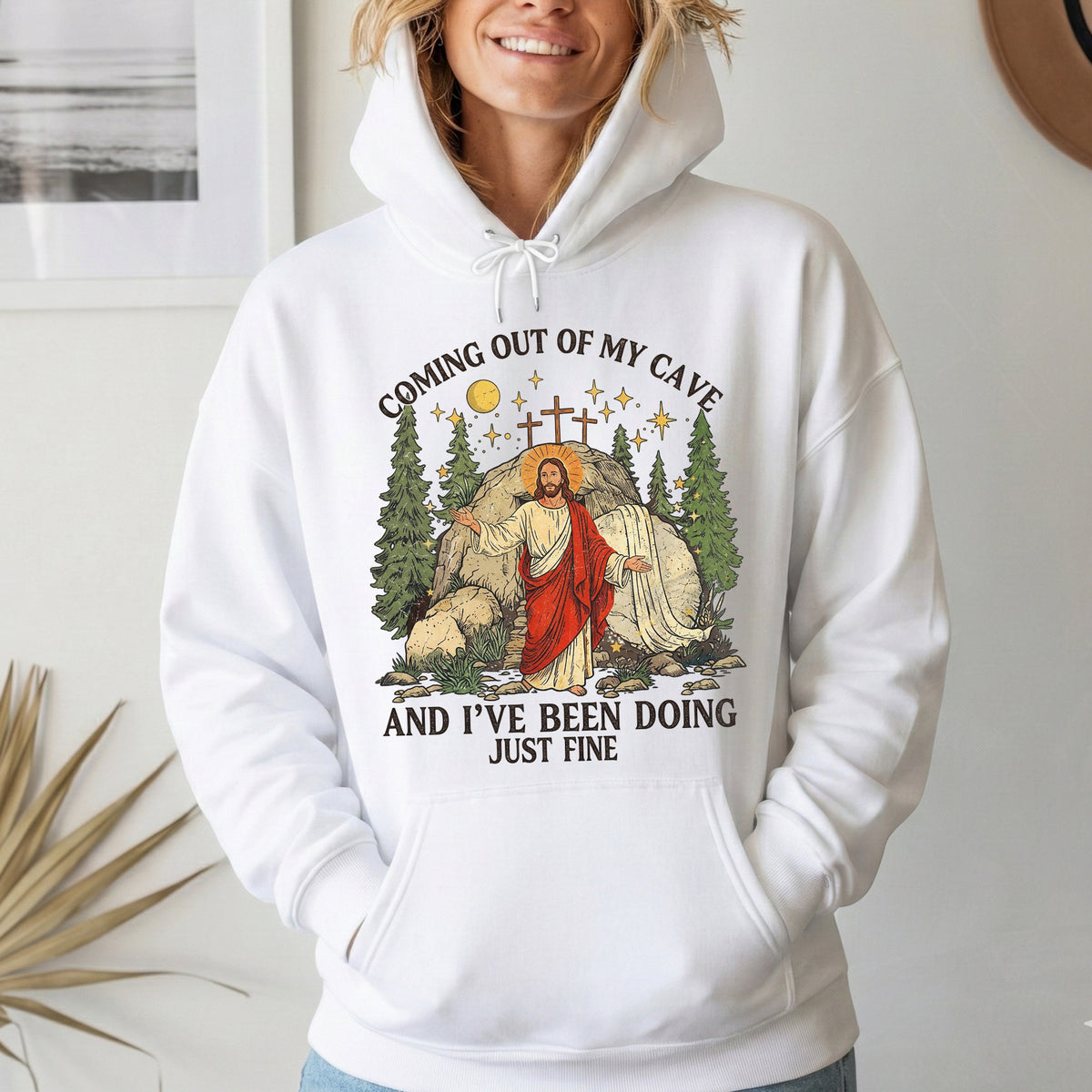 Christian Faith Jesus Resurrection – He is Risen – Unisex Tshirt / Hoodie / Sweatshirt