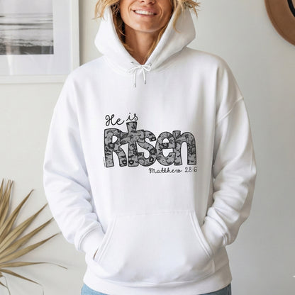 Christian Easter Matthew 28:6 – He is Risen – Unisex Tshirt / Hoodie / Sweatshirt