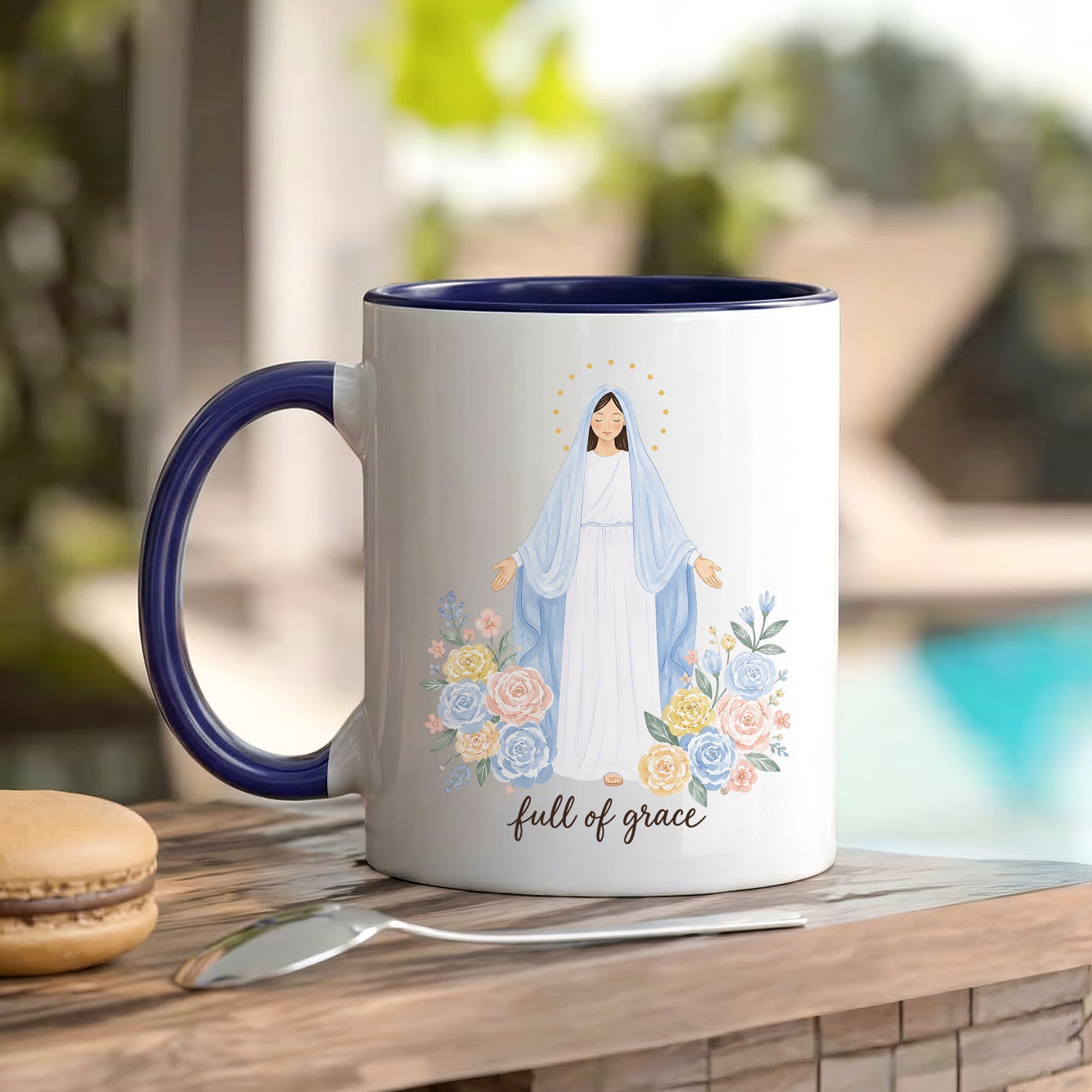 Full of Grace Mug - Perfect Christian Gift, Prayer Mug, or Daily Inspiration