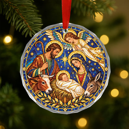 Stained Holy Family