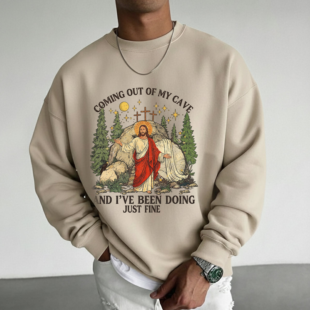 Christian Faith Jesus Resurrection – He is Risen – Unisex Tshirt / Hoodie / Sweatshirt