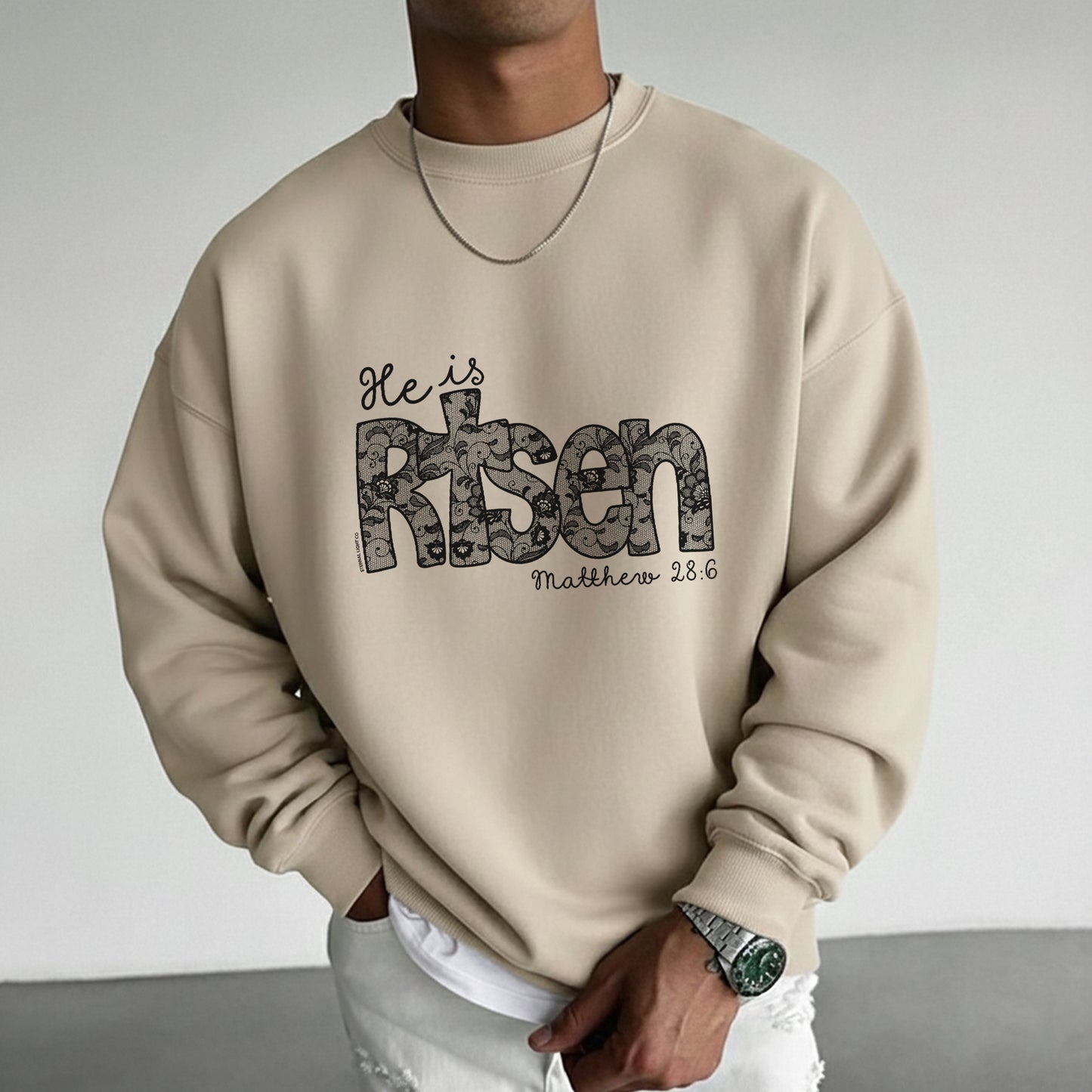 Christian Easter Matthew 28:6 – He is Risen – Unisex Tshirt / Hoodie / Sweatshirt