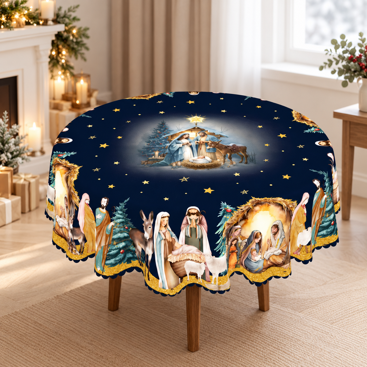 Starry Night Nativity