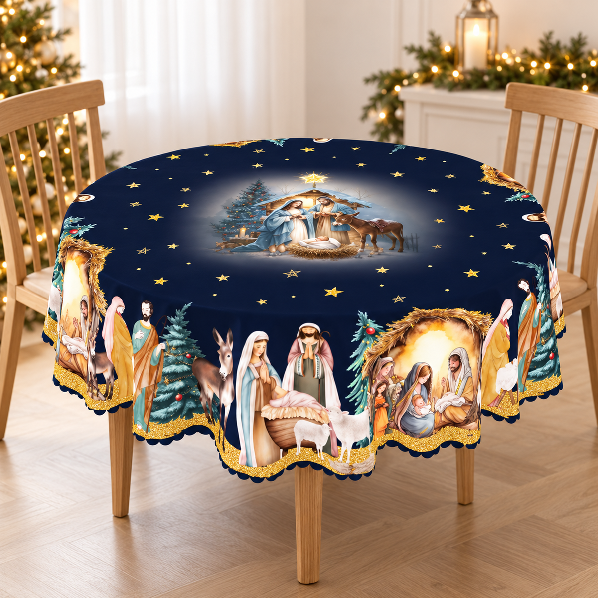 Starry Night Nativity
