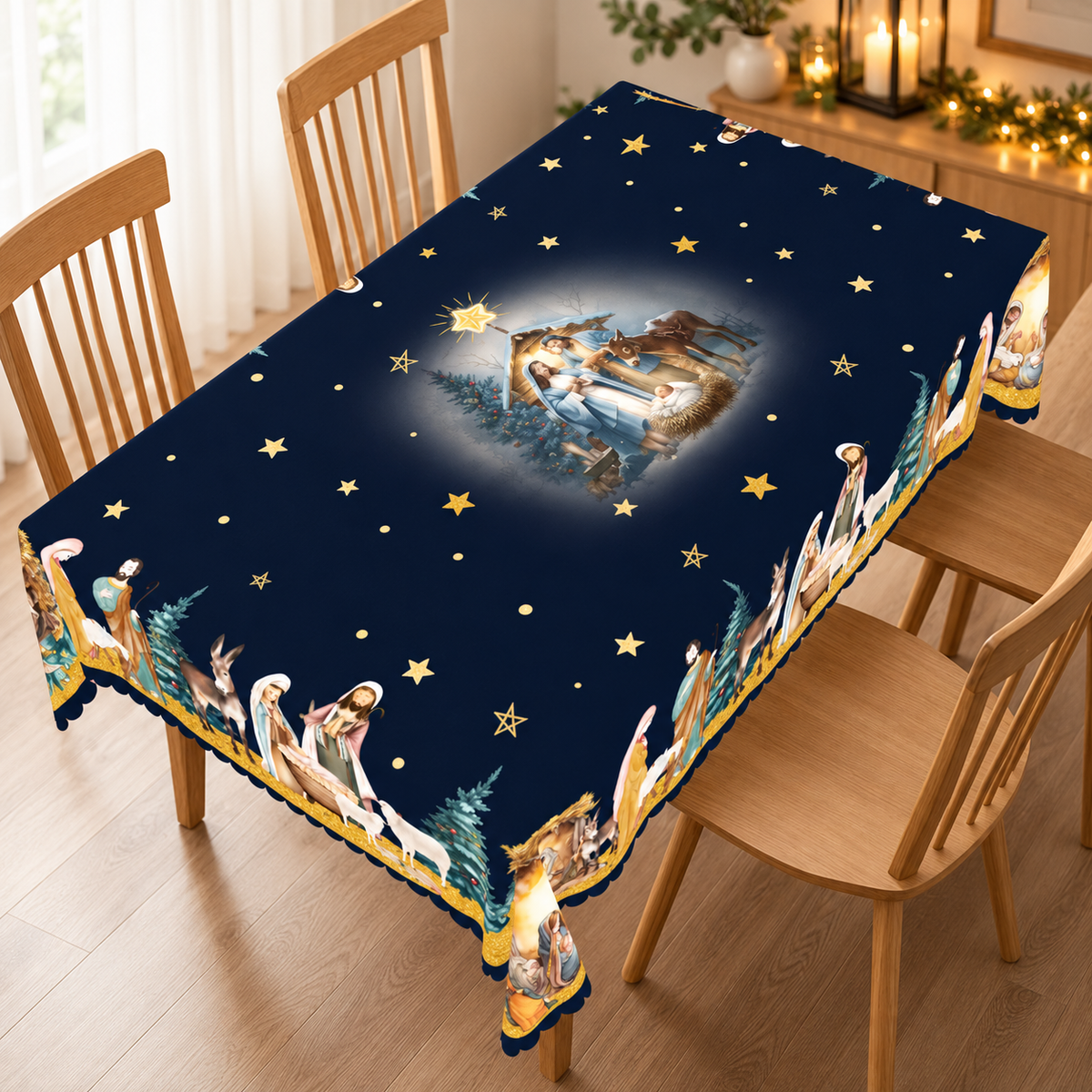 Starry Night Nativity