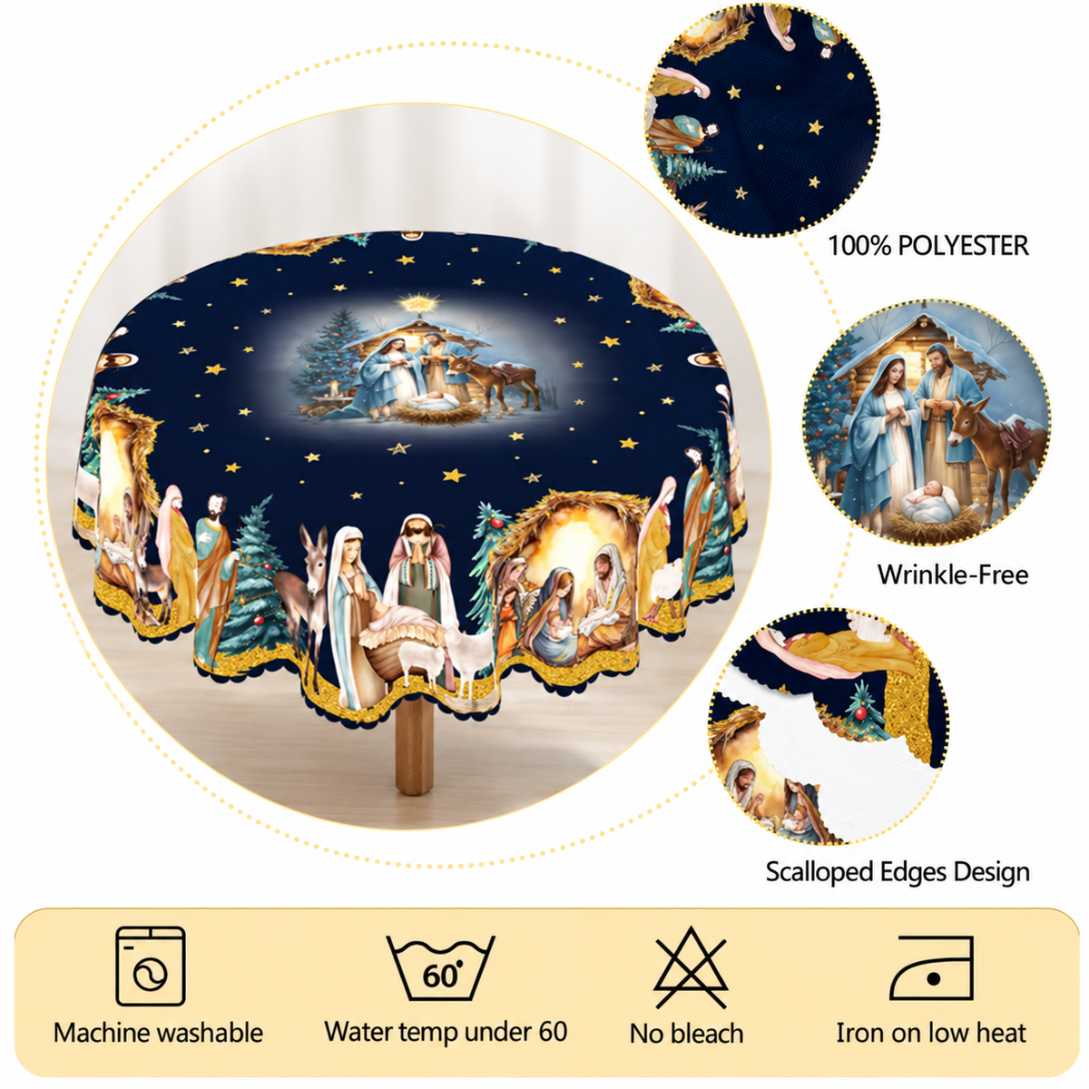 Starry Night Nativity