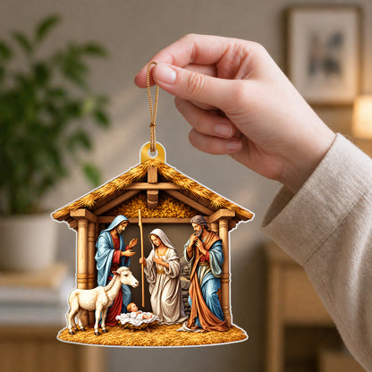 Rustic Nativity