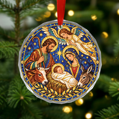 Stained Holy Family