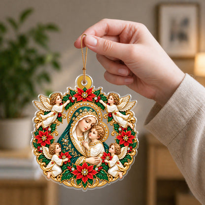 Cherub Mary Wreath