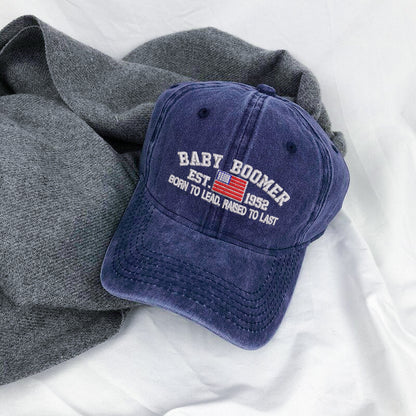 Baby Boomer Heritage Cap – Custom Year Edition