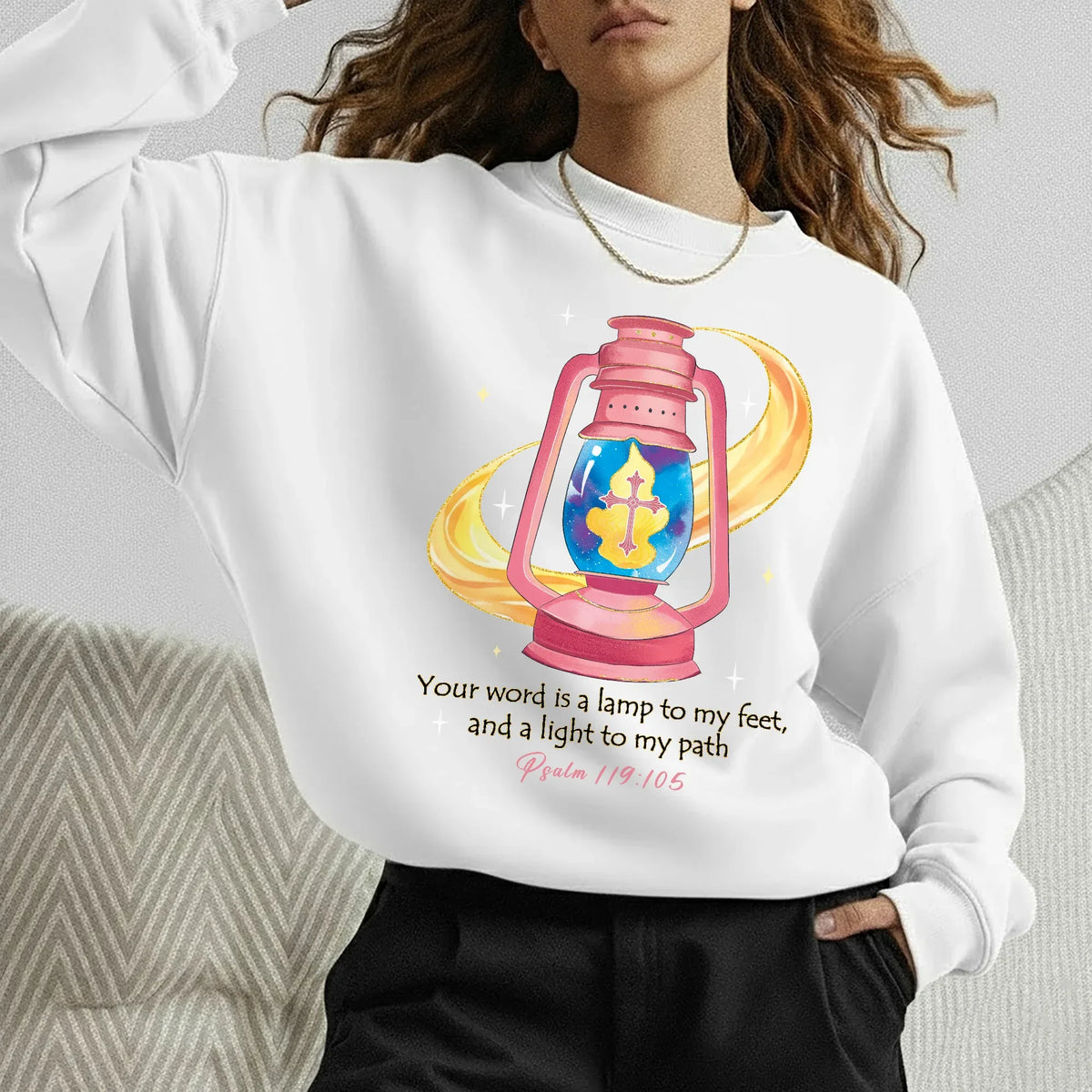 Your Word Is A Lamp - Unisex Tshirt / Hoodie / Sweatshirt - Faith Guided Life