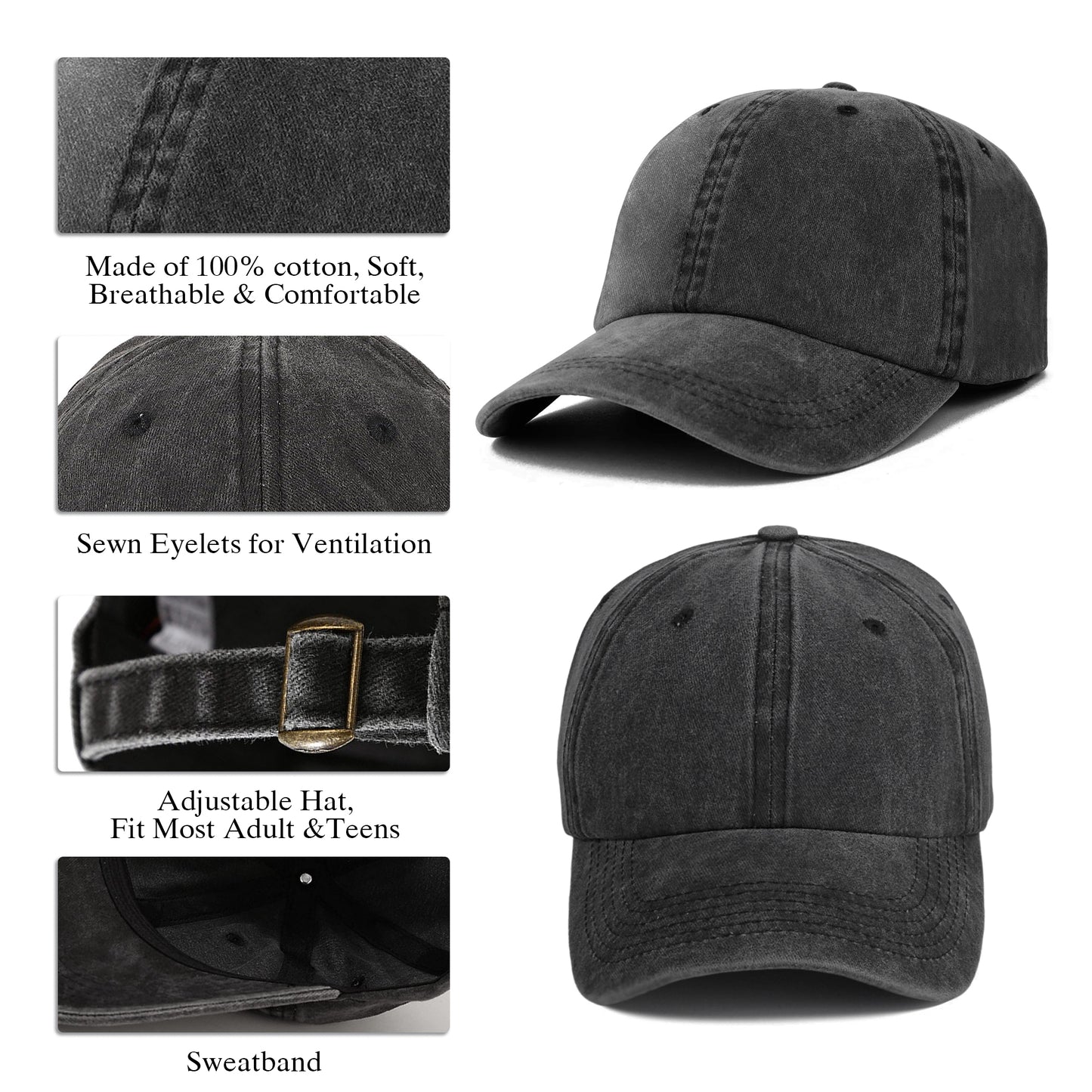 Yeshua (Hebrew Jesus) Baseball Cap - Sacred Name Declaration