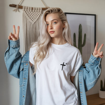 Trust In The Lord With All Your Heart Proverbs 3:5 Christian T-Shirt Two Sides Biblical Faith Tee